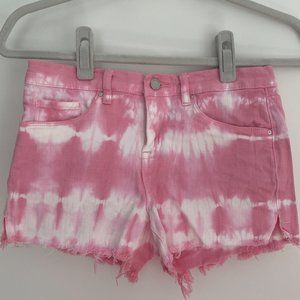 Blank NYC Kids Tie-Dye Jean Shorts